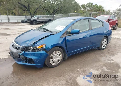 2012 Honda Insight Lx from USA, damaged, VIN JHMZE2H52CS003381